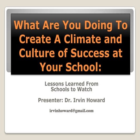 Lessons Learned From Schools to Watch