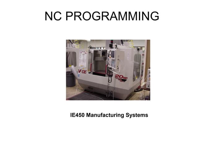 Nc programming | PPT