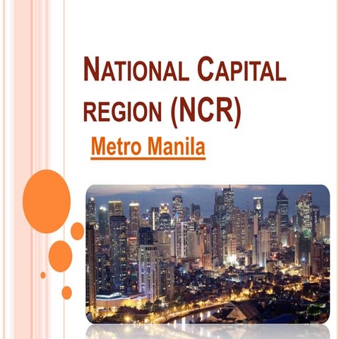 National Capital Region (NCR)