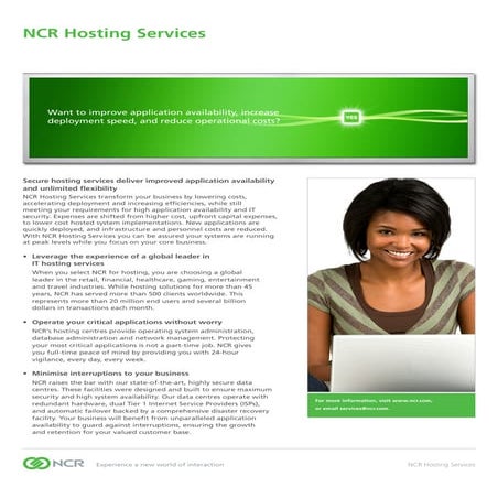 NCR Hosting Services
