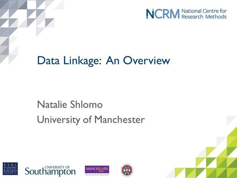 Introduction to Data Linkage