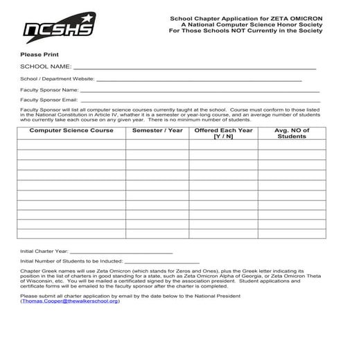 NCSHS school chapter_application_form