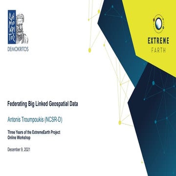 Big Linked Data Federation - ExtremeEarth Open Workshop