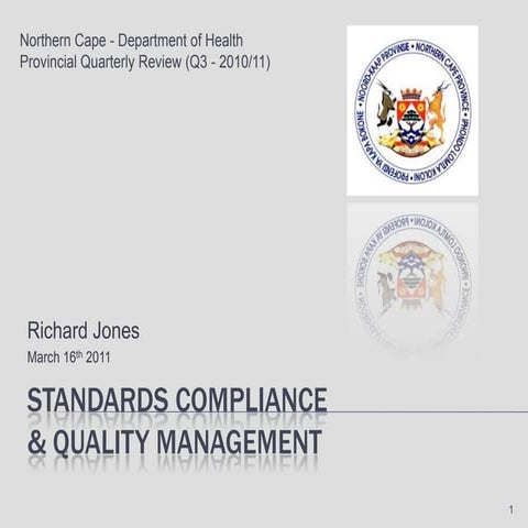 Standards Compliance And Quality Management