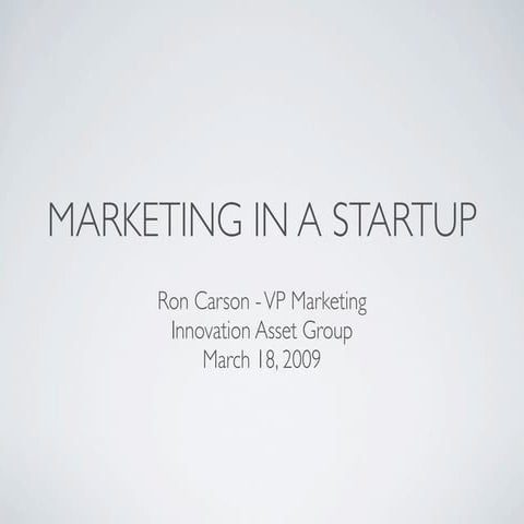 NC State - Entrepreneur Presentation