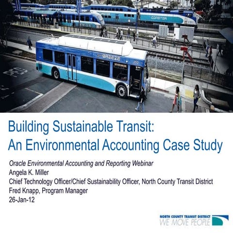 NCTD Sustainability Case Study