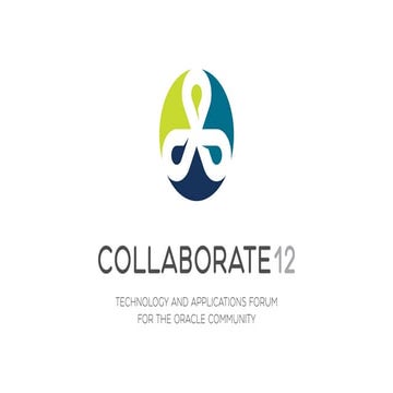 Collaborate 2012: Environmental Accounting and Reporting
