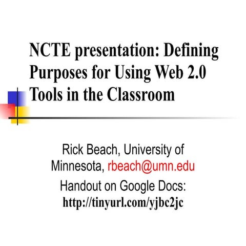NCTE literacy tools