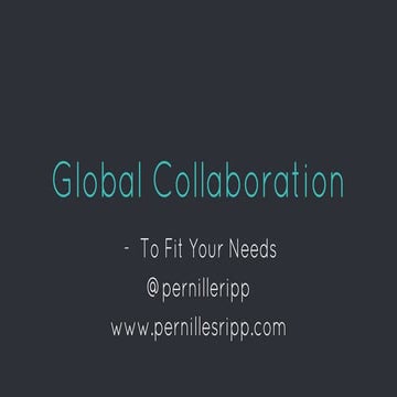 NCTIES Global Collaboration to Fit Your Needs