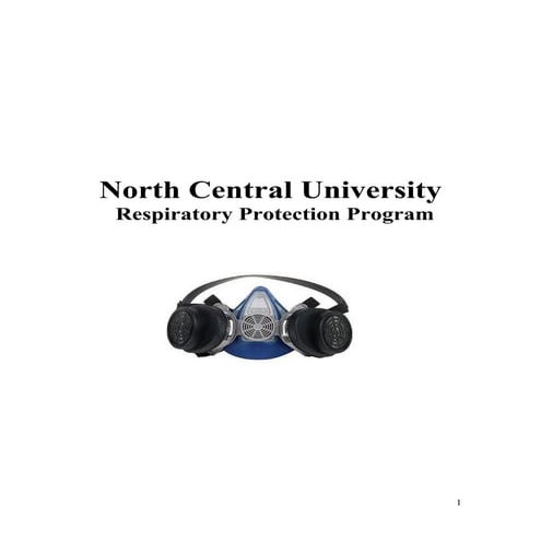 Ncu respirator protection program