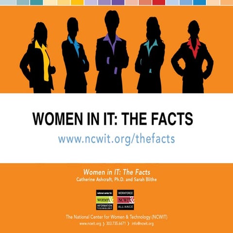 Women in IT: The Facts (via NCWIT)