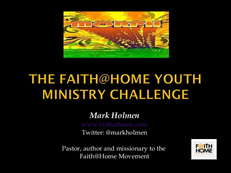 Faith Home Youth Ministry Challenge