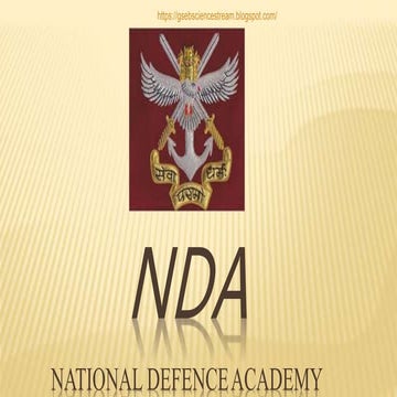 NDA || National Defence Academy Exam 