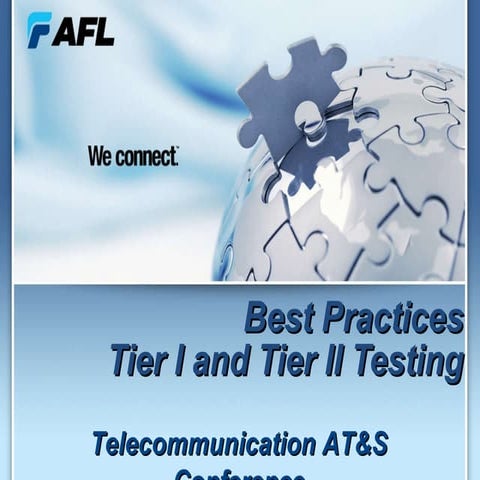 Nd At S   Best Practices For Single Mode Tier I  Ii Testing 01 2011