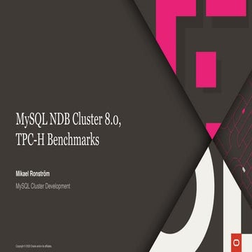 Ndb cluster 80_tpc_h