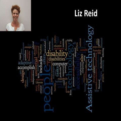 E-Maginarium - NDCO assistive technologies and accessibility - Liz Reid