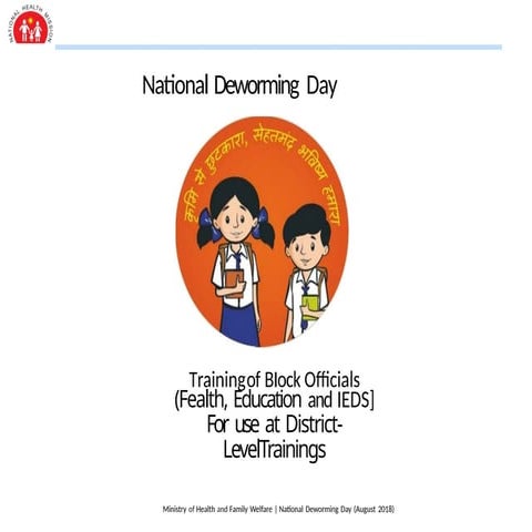 National Deworming day celebrations and importance