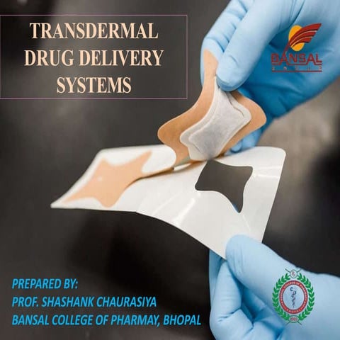 Ndds 7 Transdermal Drug Delivery System