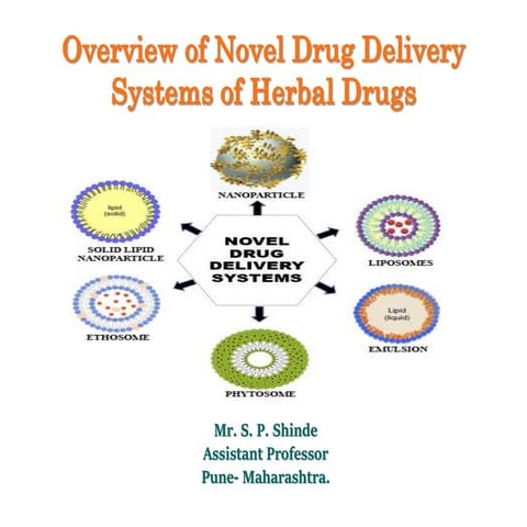 Overview of Novel Drug Delivery Systems of Herbal Drugs