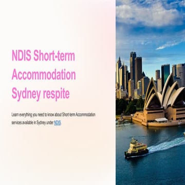 NDIS Disability Accommodation in Adelaide | PPTX