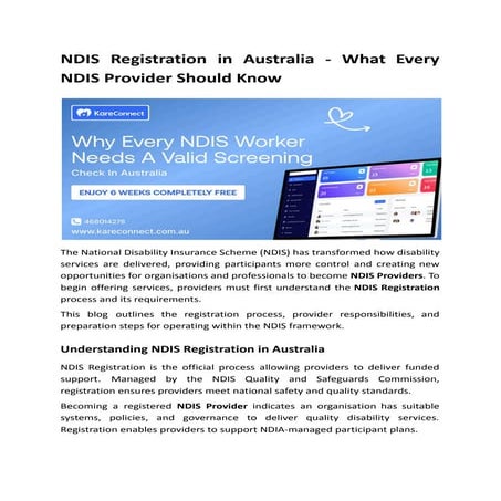 Step-by-Step Guide to NDIS Provider Application and Registration ...