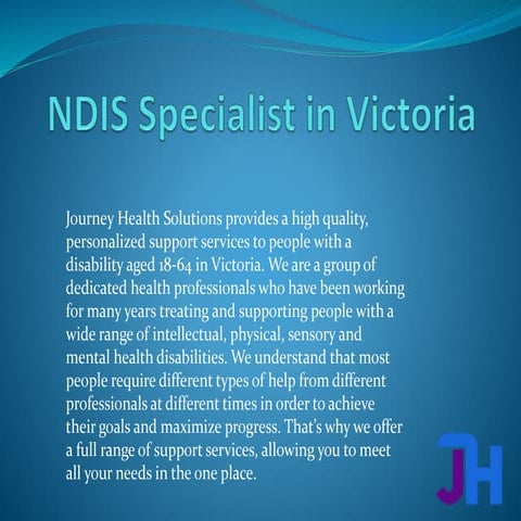 Ndis specialist in victoria