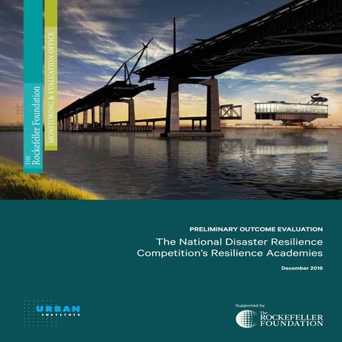 NDRC Resilience Academies Evaluation Report 2016