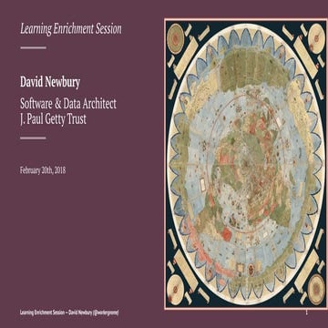 NDSR Learning Enrichment: Data Models and Linked Data