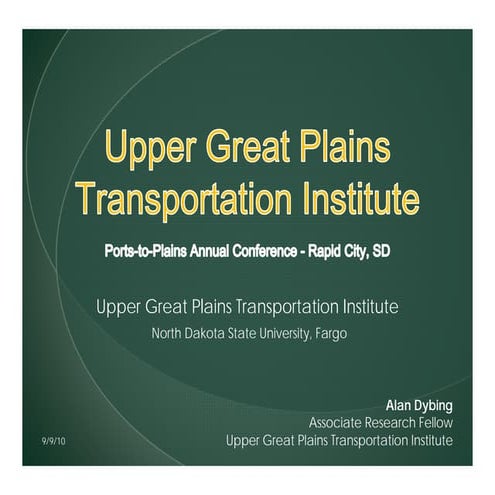 Upper Great Plains Transportation Institute