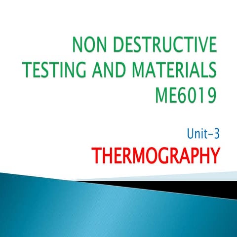 Ndtm 3-thermography