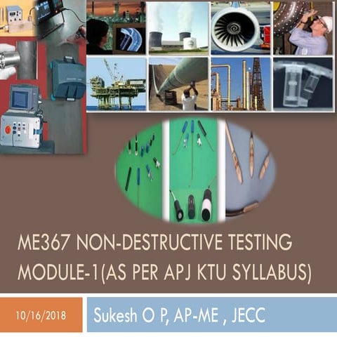 Non Destructive Testing