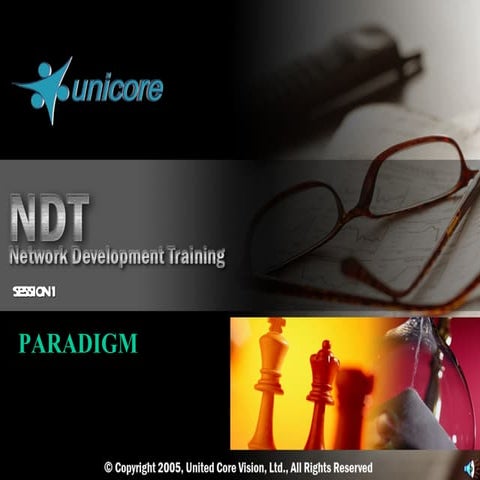 NDT Session 1 | PPT | Business | Business and Finance