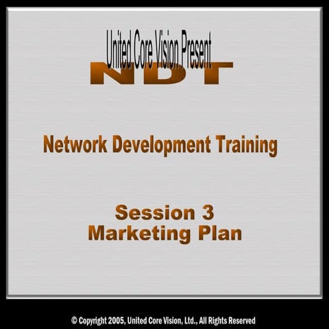 NDT Session 3
