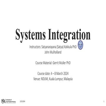 Introduction to Systems Integration for System Engineering.pdf