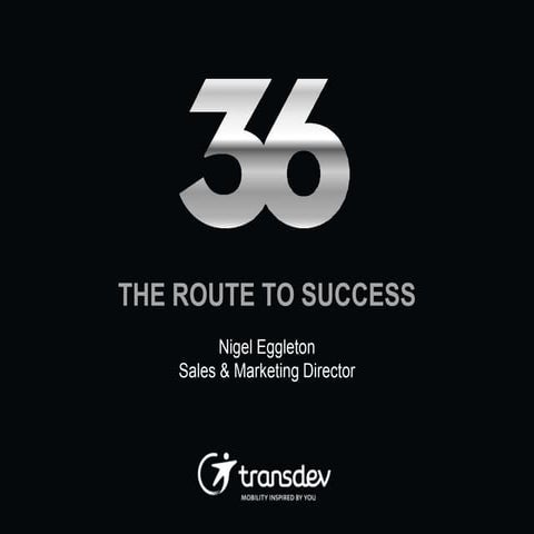 The number 36 bus route - innovation in public transport