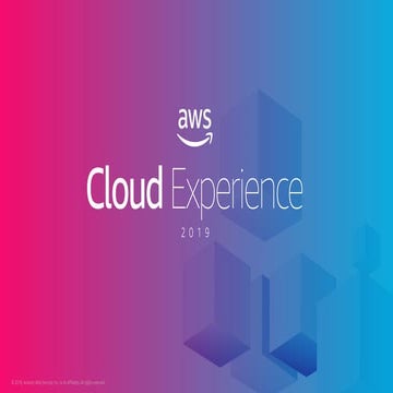 AWS Cloud Experience CA: Prepare su gente para la nube
