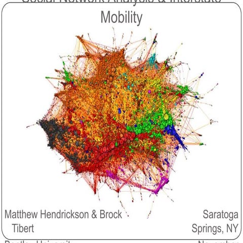 Social Network Analysis and Interstate Mobility