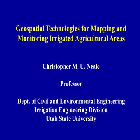 Geospatial data & Web Portals for IWRM:-NRSC Perspective By Dr. J.R ...