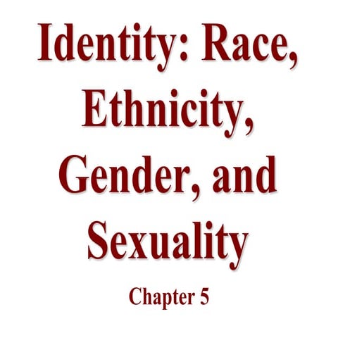 Neb identity, race, ethnicity, gender & sexuality