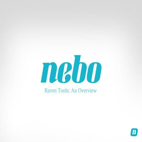 Raven Tools for Reporting, Analysis & Strategy Development