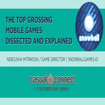The Top Grossing Mobile Games: Dissected and Explained | Nebojsha Mitrikeski