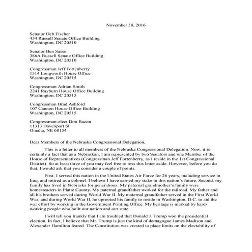 Ca delegation letter to Secretary Chao re caltrain 2.3.17