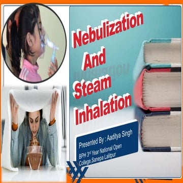Nebulizations Nebulizations slideshare, Nebulisation ppt, Nebulizations and S...