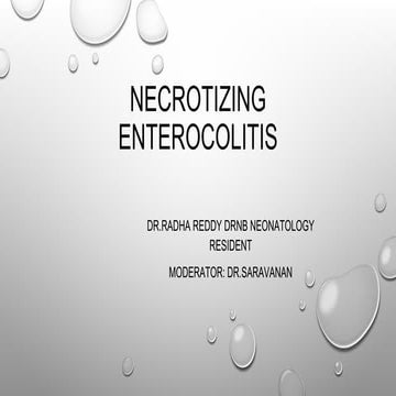 Necrotizing enterocolitis in newborns