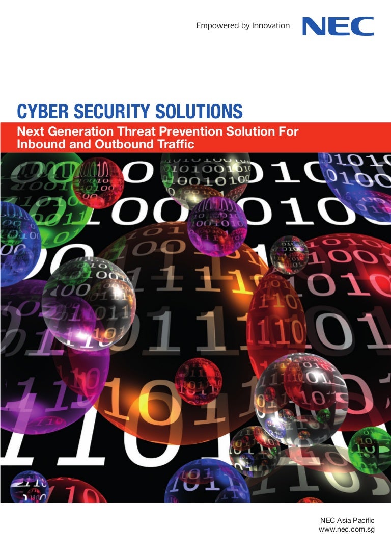 NEC IWS+PAN - Cyber Security Solutions