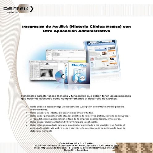 Necesidades Aliado Deitek Meditek