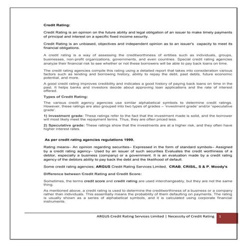 Necessity of Credit Rating.docx