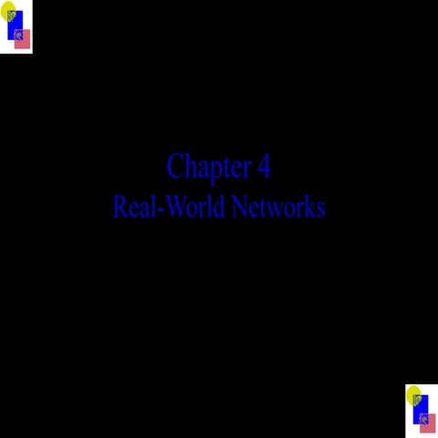 Real-World Networks