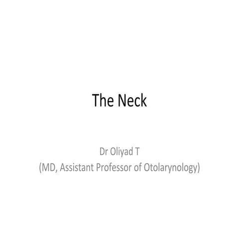 Neck Pathologies and their management  (1).pptx