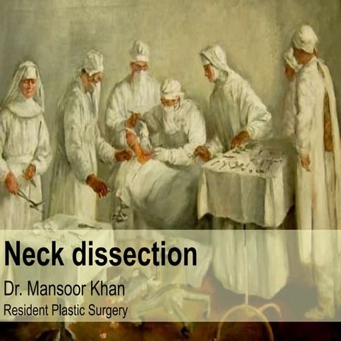 Neck dissection